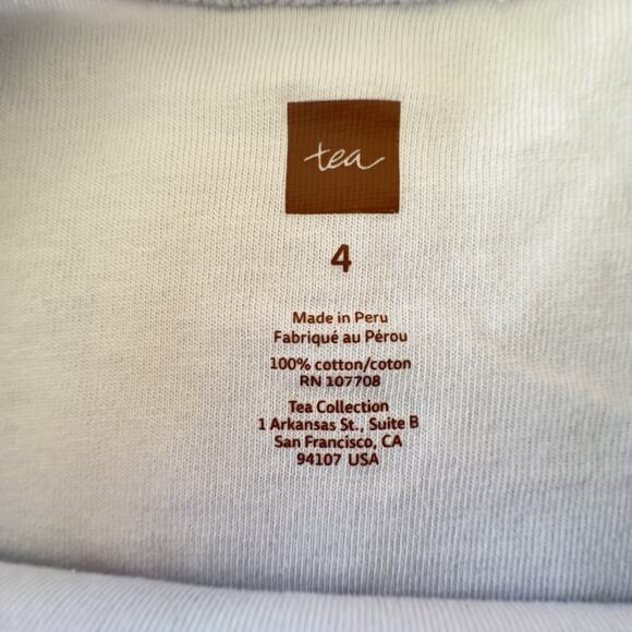 Tea Collection Layered Motorcycle Tee VGUC 4 - Picture 3 of 3